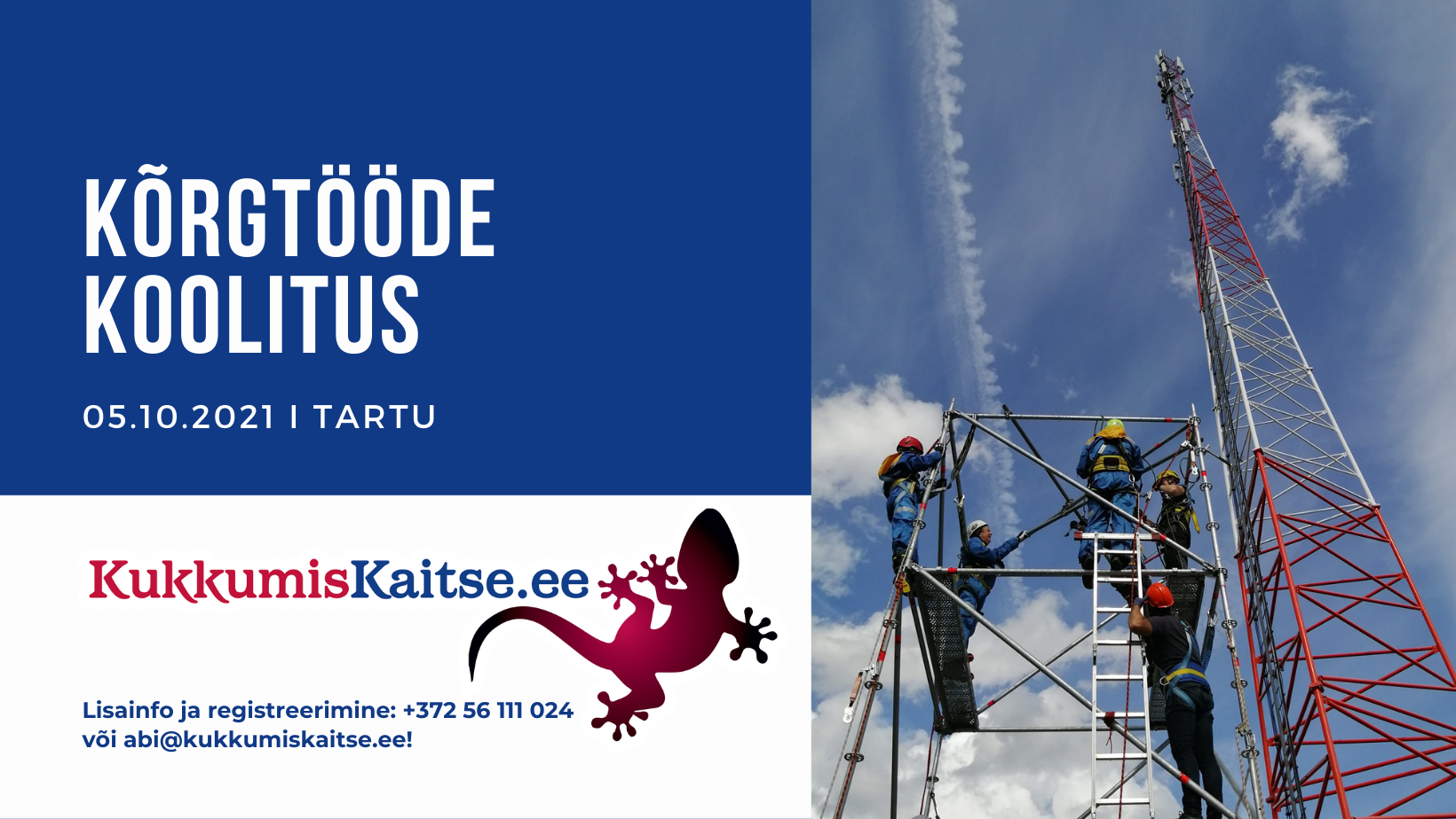KÕRGTÖÖDE KOOLITUS